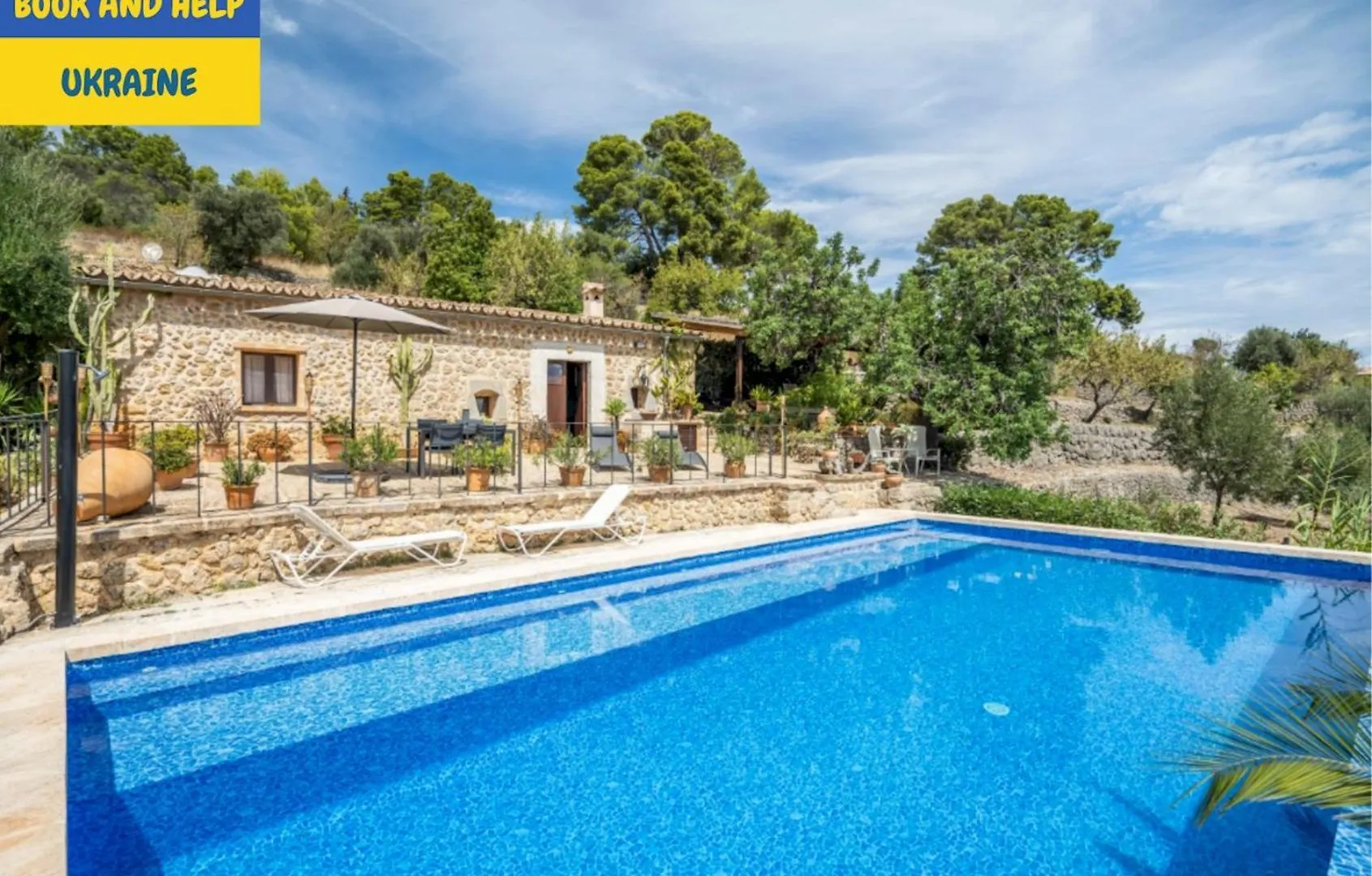 Сasa de vacaciones CAN PULIT - finca romántica para 2 con piscina y vistas en Selva